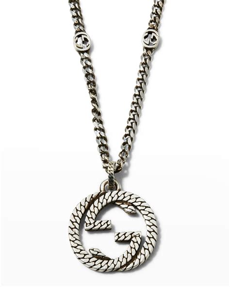 gucci necklace|gucci necklace for men.